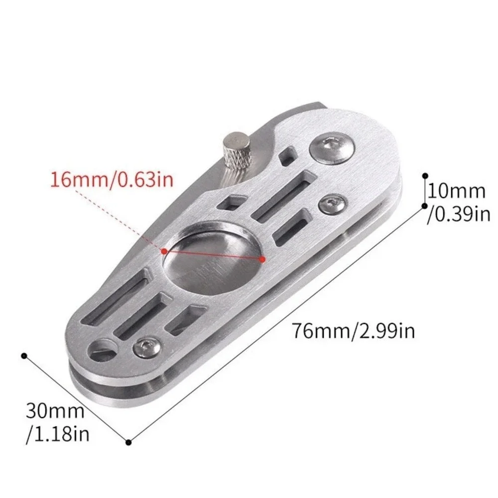 Stainless Steel Cigar Cutter  Pocket Cigar Puncher Travel  Scissors New